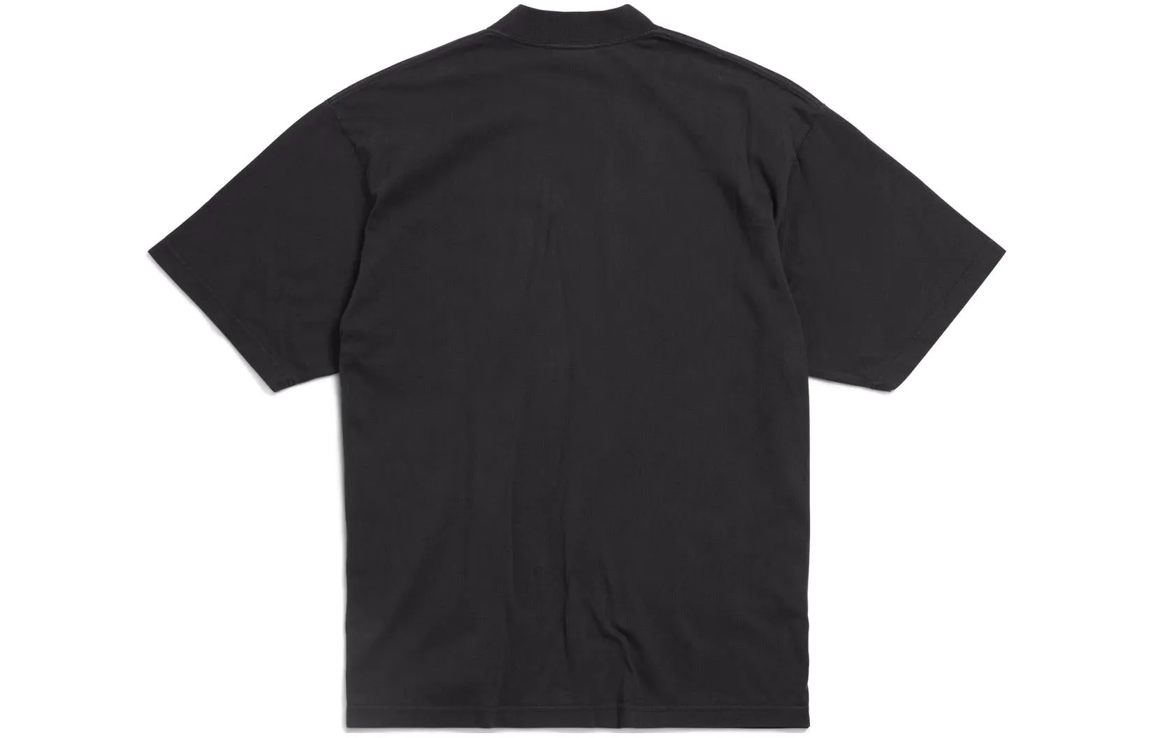 Balenciaga Political Stencil T-shirt 'Black White' 764235TQVI51569 sold by KicksCrew product image thumbnail 2