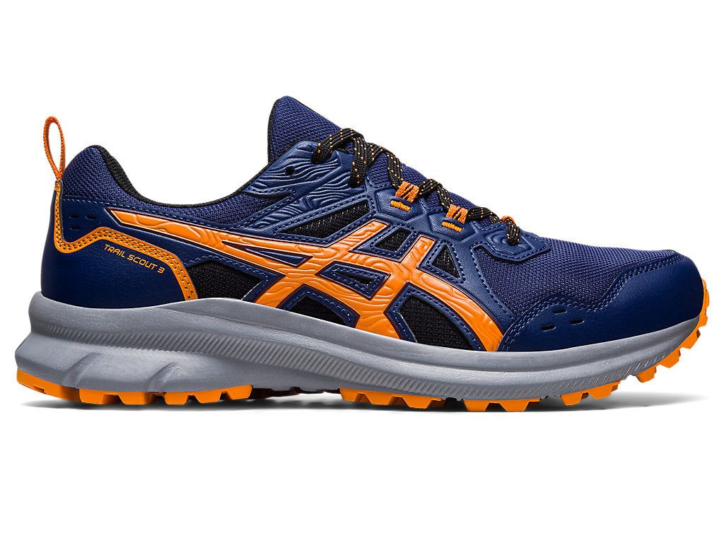 ASICS Trail Scout 3 'Deep Ocean Bright Orange' 1011B700-400 sold by KicksCrew product image thumbnail 2