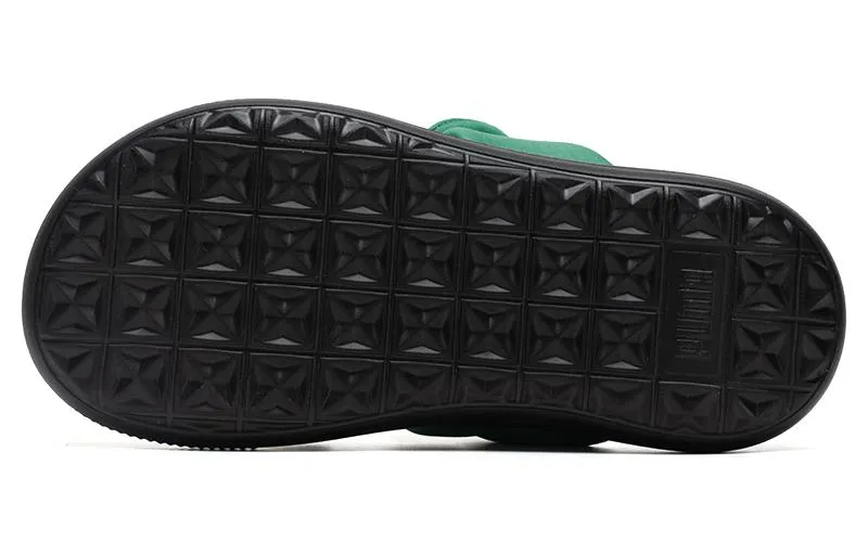(WMNS) PUMA Mayu Puffy Slides 'Green Black' 399450-03 sold by KicksCrew product image thumbnail 4
