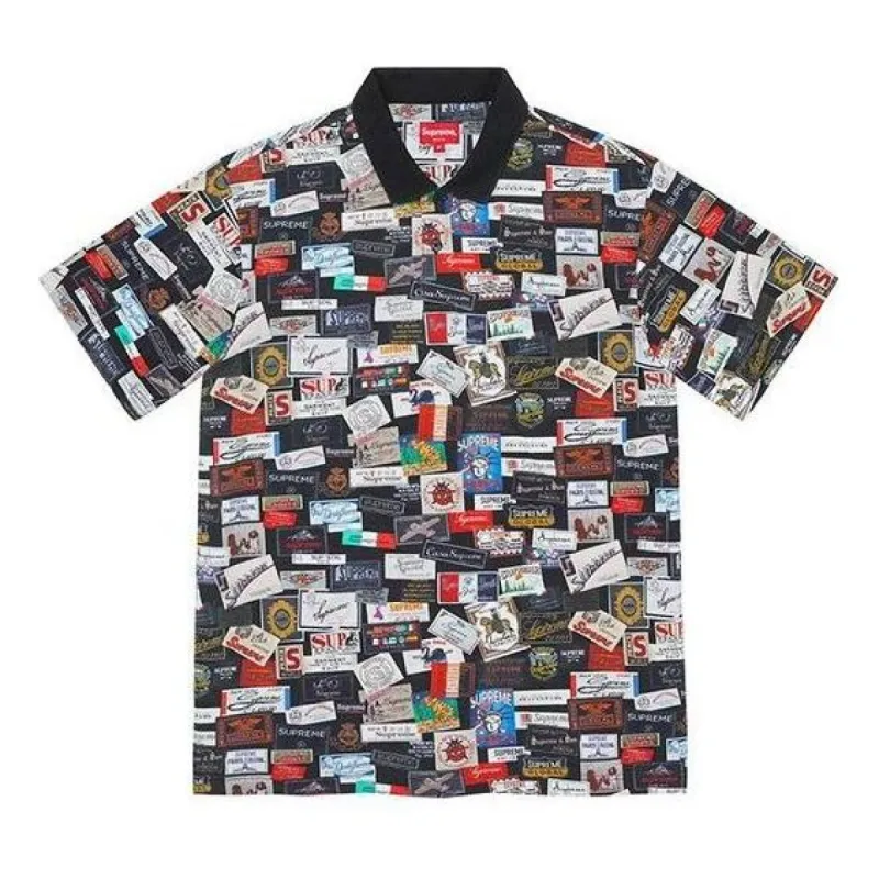 Supreme Labels Polo 'Multi-Color' SUP-SS21-752 sold by KicksCrew