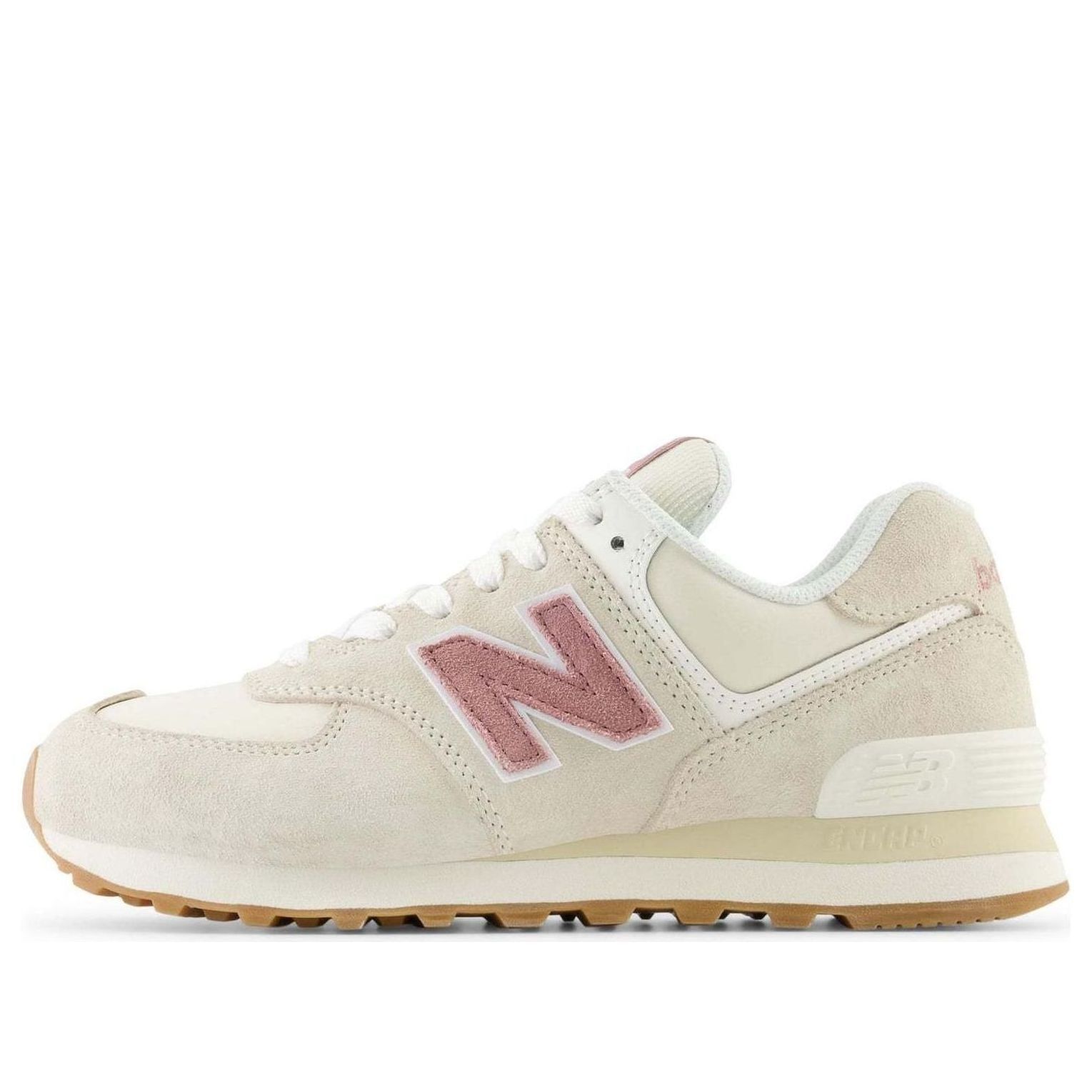 (WMNS) New Balance 574 Lifestyle Shoes 'Beige Pink' WL574QC2 sold by KicksCrew