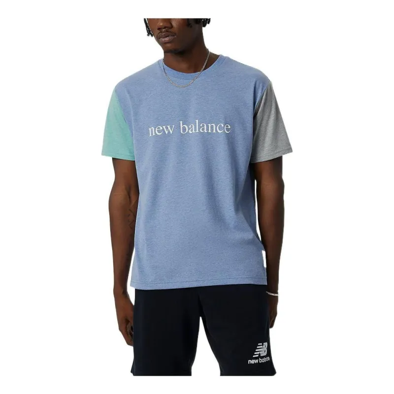 New Balance Essentials Pure Balance T-shirt 'Light Blue' MT21566-NHR sold by KicksCrew
