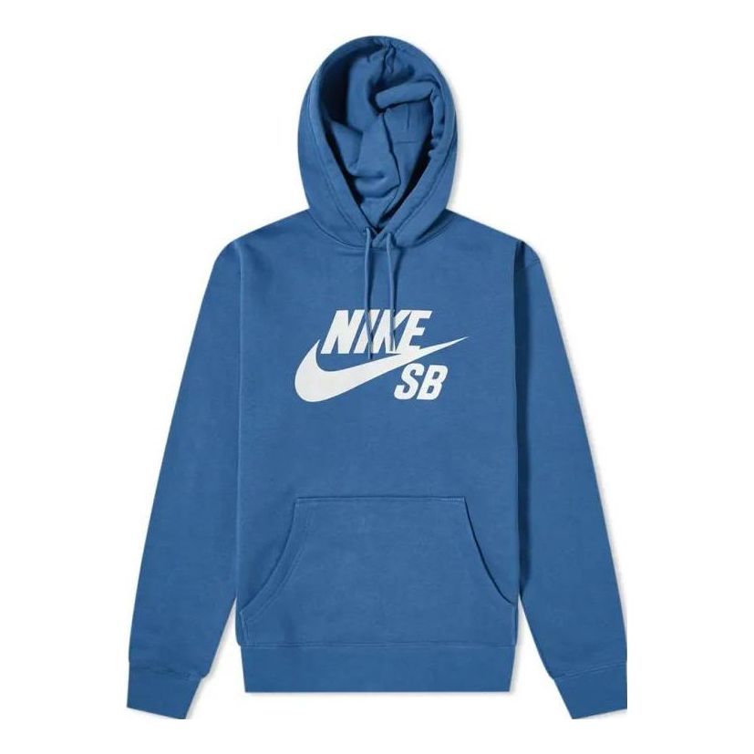 Nike SB Icon Hoodie 'Mystic Navy Vast Grey' AJ9733-469 sold by KicksCrew