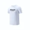 Mizuno Outdoor Letter Printed T-Shirt 'White Black' A2CA4109 sold by KicksCrew