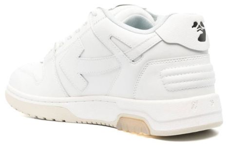 Off-White Out Of Office For Walking Low-Top Sneaker 'White Black' OMIA189C99LEA0050110 sold by KicksCrew