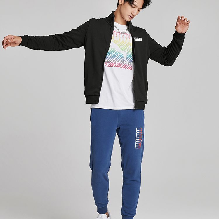 Puma Full-Zip Jacket 'Black White' 587002-01 sold by KicksCrew product image thumbnail 5