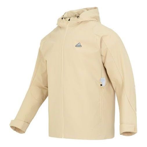 Adidas Tech MH Woven Jacket 'Beige' HY5834 sold by KicksCrew
