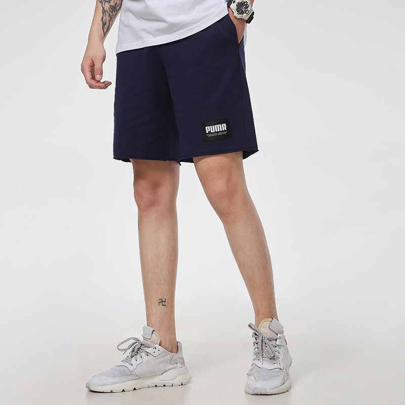 PUMA Summer Court Sweat Short 'Navy White' 845866-06 sold by KicksCrew product image thumbnail 5