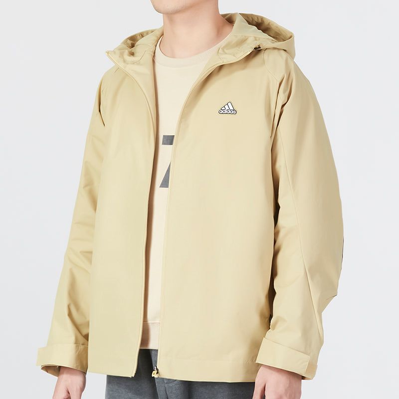 Adidas Tech MH Woven Jacket 'Beige' HY5834 sold by KicksCrew product image thumbnail 5