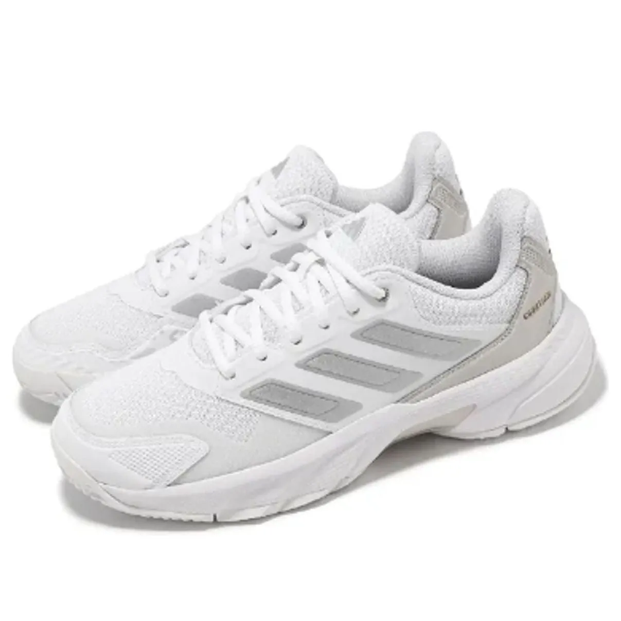 (WMNS) adidas CourtJam Control 3 'White' ID2457 sold by KicksCrew product image thumbnail 2