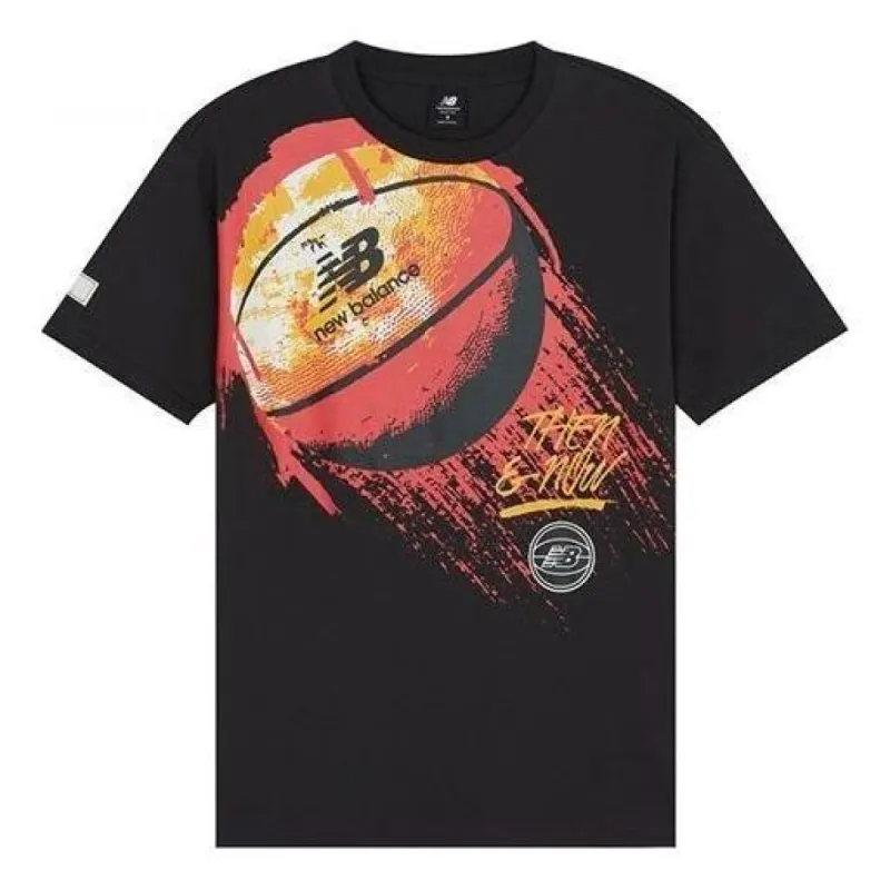 New Balance Hoops Merged Eras On Fire T-shirt 'Phantom' MT21595-PHM sold by KicksCrew