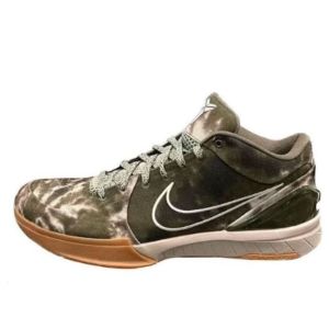 Nike Kobe 4 Protro Undefeated 'Olive Tie Dye Friends and Family' CK2597-301 sold by KicksCrew