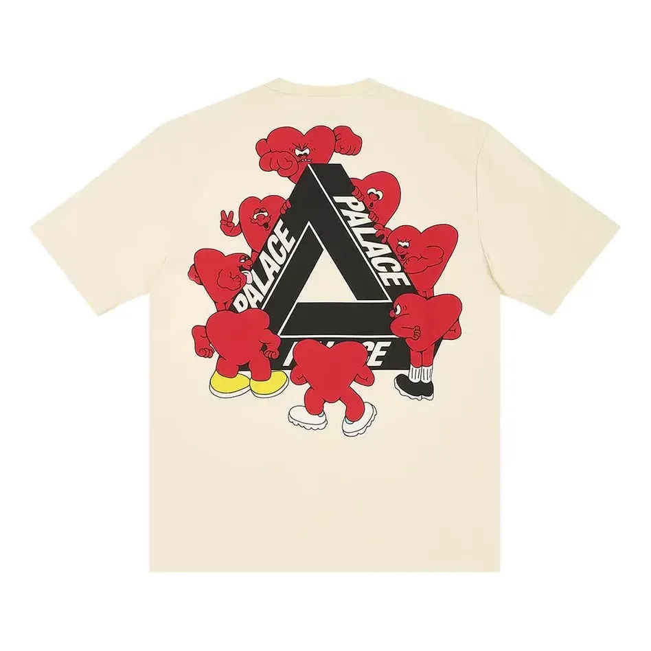 Palace Tri-Hearts T-shirt 'Soft White' P26TS029 sold by KicksCrew product image thumbnail 2