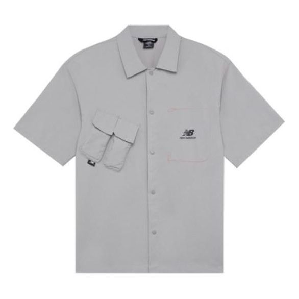 New Balance Trend Short Sleeve Shirt 'Grey' AMJ22360-SDE sold by KicksCrew