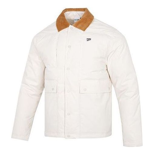 Puma Downtown Padded Jacket 'White' 537868-65 sold by KicksCrew