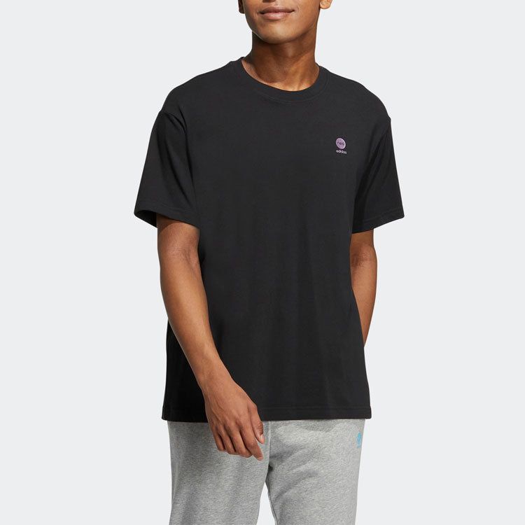 Adidas Neo Basketball T-Shirts 'Black' IB7647 sold by KicksCrew product image thumbnail 2