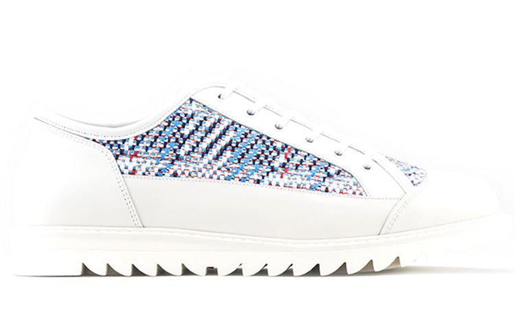 Onitsuka Tiger Blucher Lo Shoes 'White Blue' 1183B424-100 sold by KicksCrew product image thumbnail 2