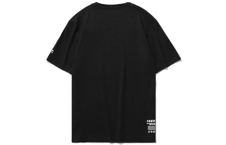 Li-Ning Graphic Loose Fit Short Sleeve T-shirt 'Black' AHSR153-1 sold by KicksCrew product image thumbnail 2