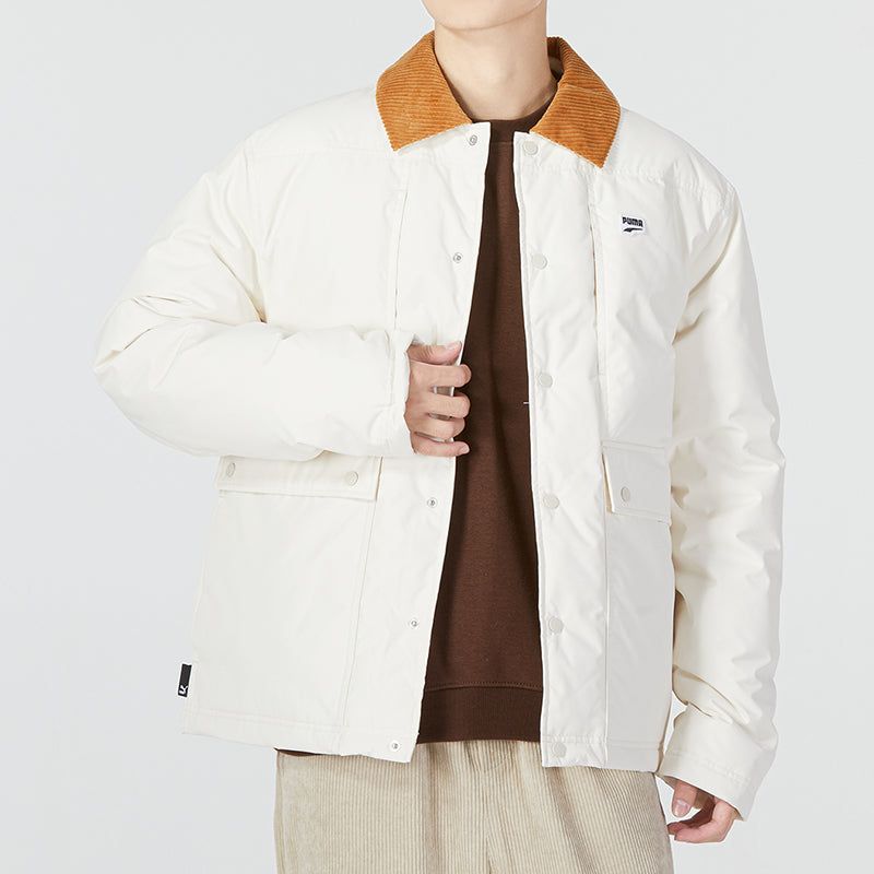 Puma Downtown Padded Jacket 'White' 537868-65 sold by KicksCrew product image thumbnail 3