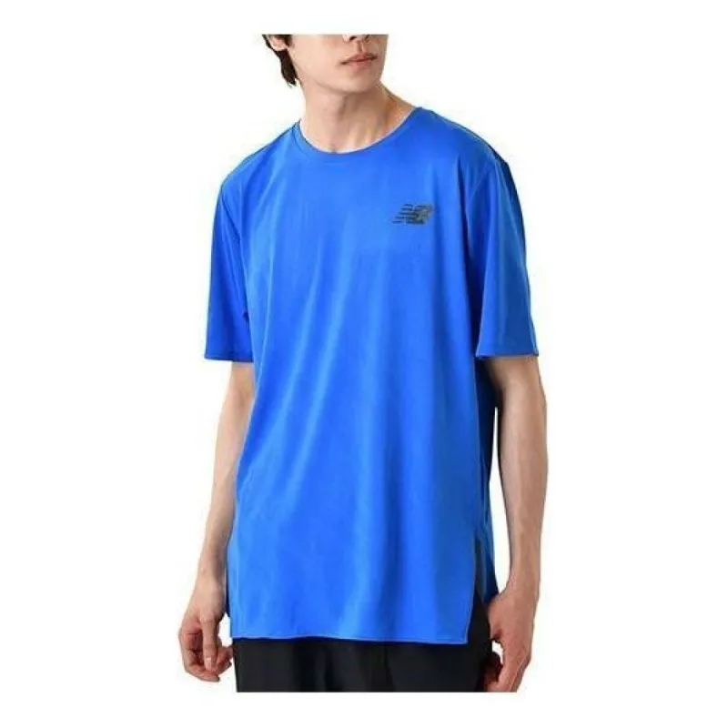 New Balance Q Speed Jacquard Short Sleeve T-shirt 'Blue' MT23281-CO sold by KicksCrew