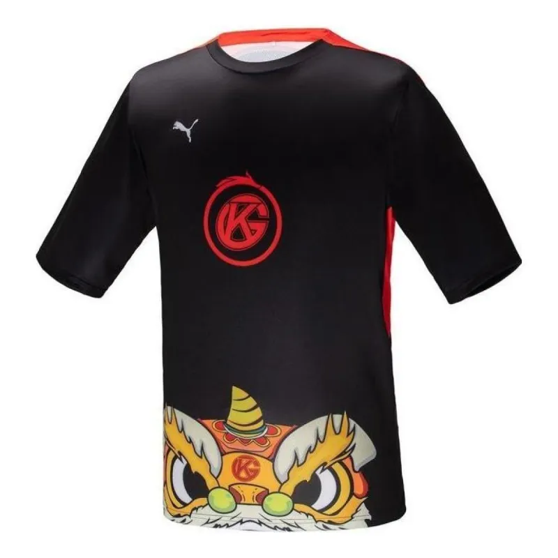 PUMA Graphic Casual T-Shirt 'Black' 605762-05 sold by KicksCrew