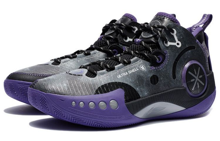 Li-Ning Wade Shadow 3 'Black Purple' ABPR049-5 sold by KicksCrew product image thumbnail 3