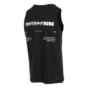 Air Jordan Dri-Fit Tank 'Black' DX9606-010 sold by KicksCrew