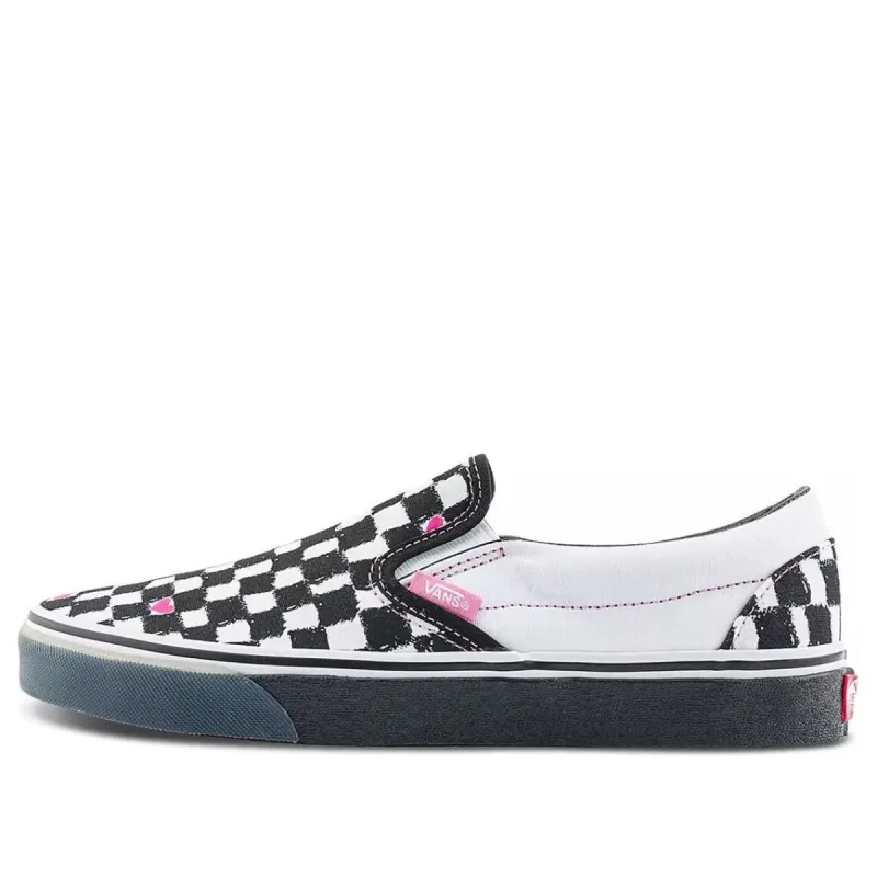 Vans x THE MUSEUM VISITOR Slip-on 'Black Whtie' VN000CT5BPA sold by KicksCrew
