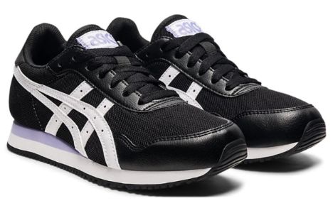 (WMNS) ASICS Tiger Runner 'Black White' 1202A174-001 sold by KicksCrew