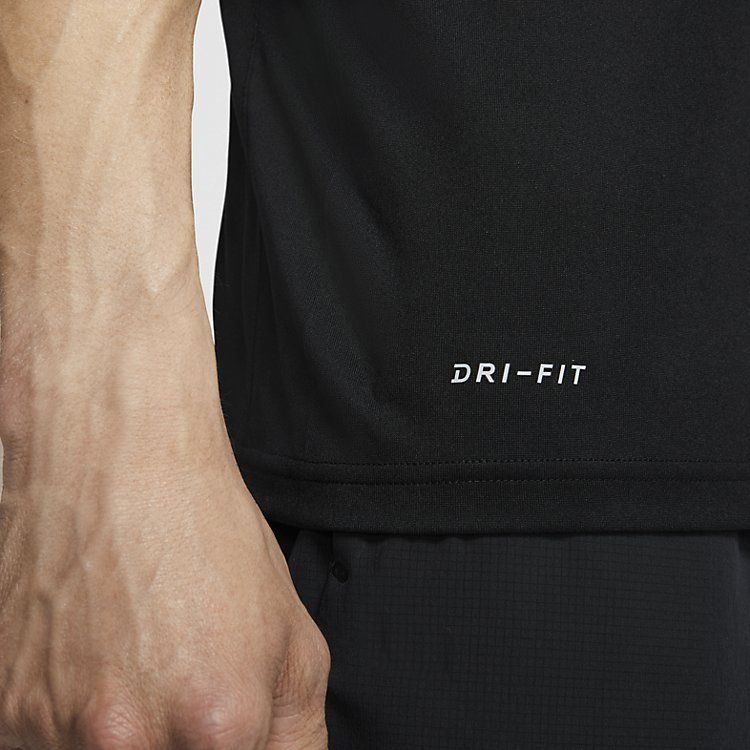 Nike Dri-fit Legend T-shirt 'Black Orange' CT6470-010 sold by KicksCrew product image thumbnail 5