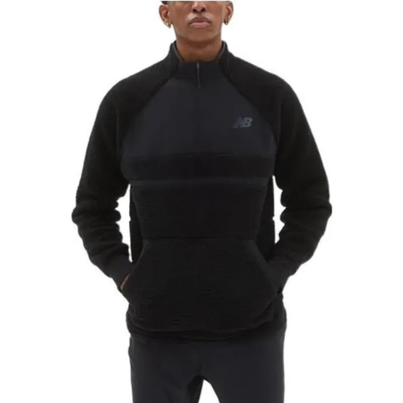 New Balance Q Speed Sherpa Anorak 'Black' MT23285-BK sold by KicksCrew