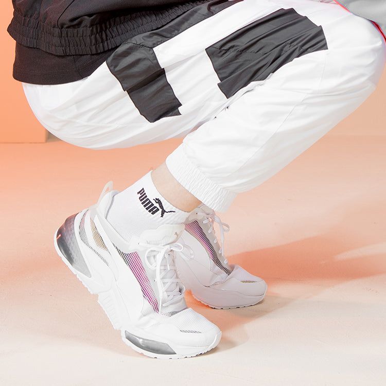 Puma Sneaker Socks 3 pack 'White Black' 100002945-003 sold by KicksCrew product image thumbnail 4