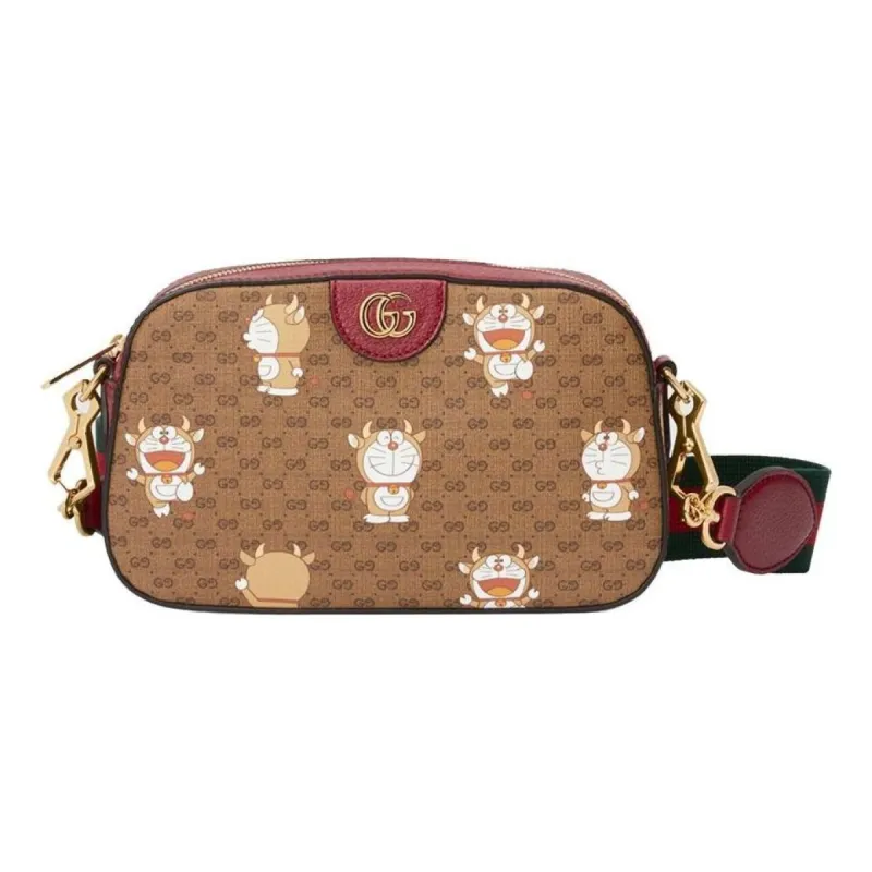 (WMNS) Gucci x Doraemon Small Shoulder Bag 'Ebony Beige' 574886-2TTBG-9796 sold by KicksCrew