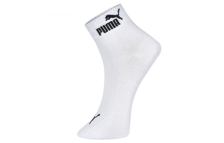 Puma Sneaker Socks 3 pack 'White Black' 100002945-003 sold by KicksCrew product image thumbnail 2