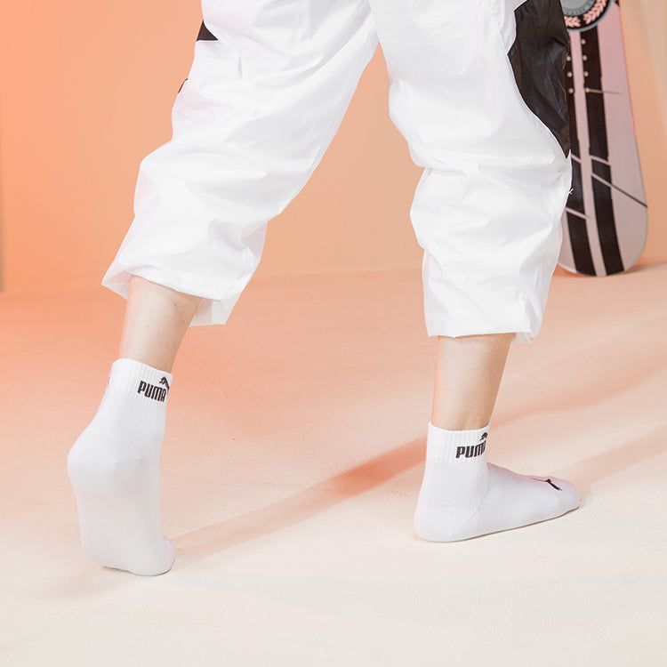 Puma Sneaker Socks 3 pack 'White Black' 100002945-003 sold by KicksCrew product image thumbnail 5