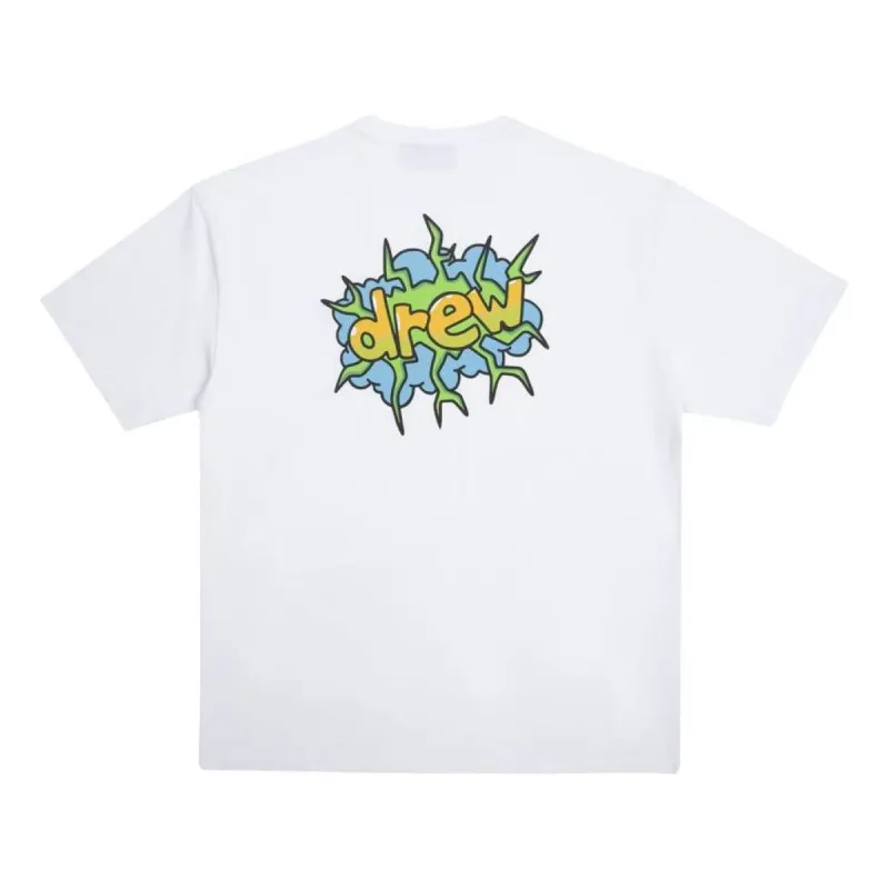 Drew House Drewplosion T-shirt 'White' DR-SS22-968 sold by KicksCrew
