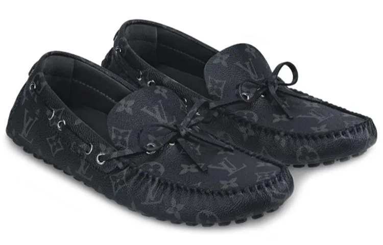 LOUIS VUITTON Arizona Moccasin Loafers 'Black' 1A441H sold by KicksCrew product image thumbnail 3