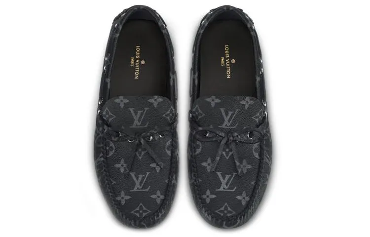 LOUIS VUITTON Arizona Moccasin Loafers 'Black' 1A441H sold by KicksCrew product image thumbnail 4