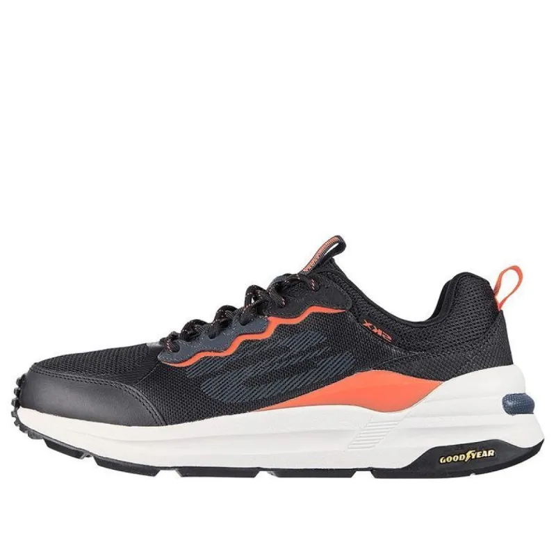 Skechers Global Jogger 'Black Orange' 237203-BKMT sold by KicksCrew