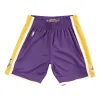 Mitchell & Ness NBA Authentic Shorts Los Angeles Lakers Road 2008-09 'Purple Yellow' ASHRGS18039-LALPURP08 sold by KicksCrew