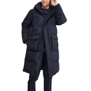 Skechers Lifestyle Series Long Down Jacket 'Black' L423M099-0018 sold by KicksCrew