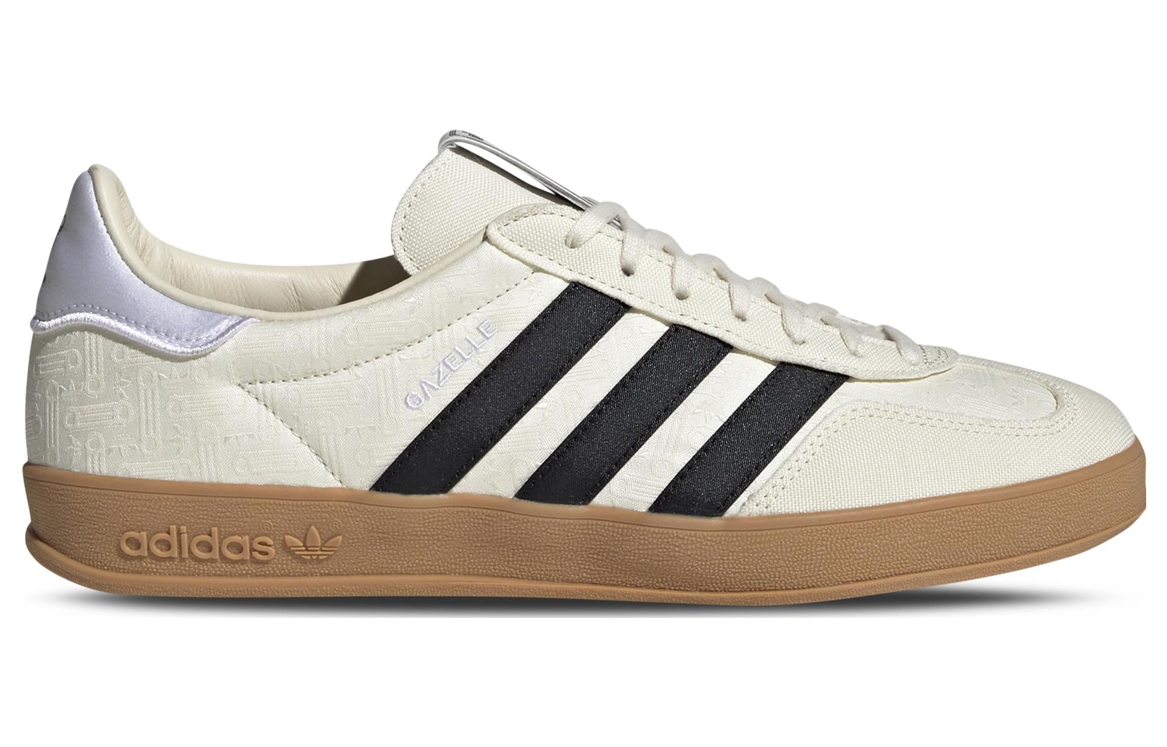 Adidas Originals Gazelle Shoes 'Cream White Black Sand' IG3677 sold by KicksCrew product image thumbnail 2