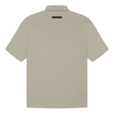 Fear of God Essentials SS21 Polo Shirt 'Moss' FOG-SS21-583 sold by KicksCrew