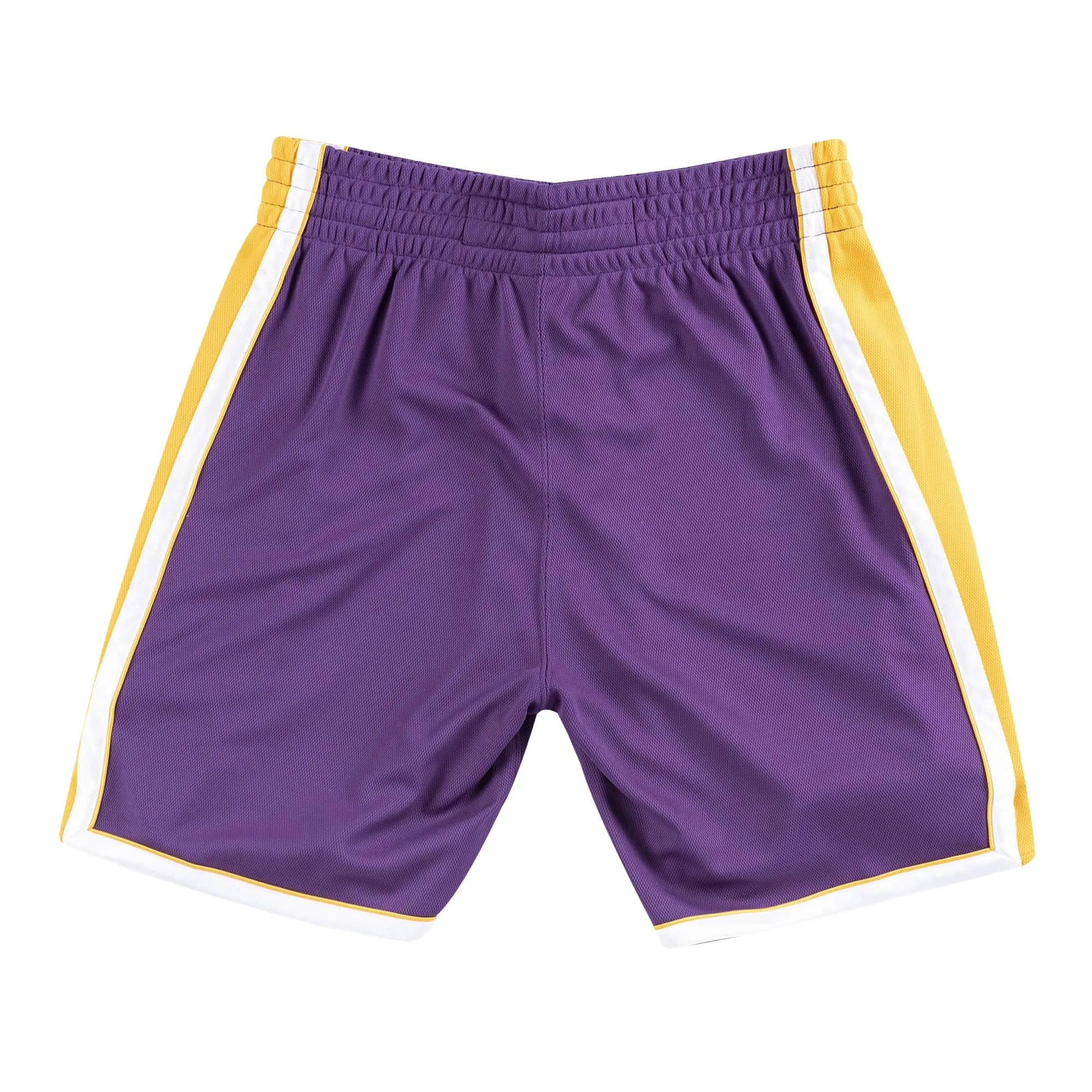 Mitchell & Ness NBA Authentic Shorts Los Angeles Lakers Road 2008-09 'Purple Yellow' ASHRGS18039-LALPURP08 sold by KicksCrew product image thumbnail 2