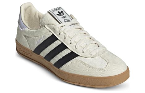 Adidas Originals Gazelle Shoes 'Cream White Black Sand' IG3677 sold by KicksCrew