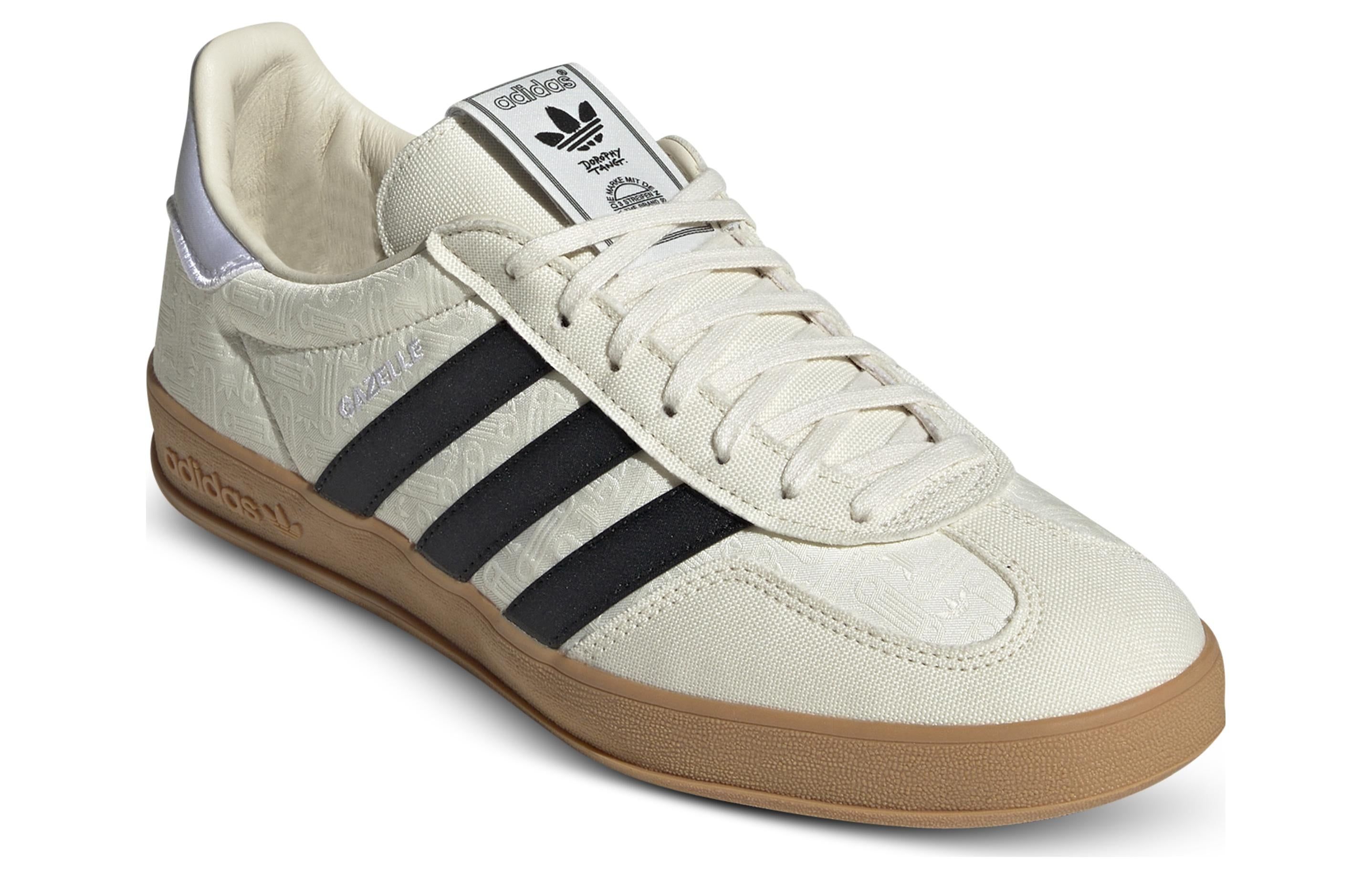 Adidas Originals Gazelle Shoes 'Cream White Black Sand' IG3677 sold by KicksCrew product image thumbnail 3