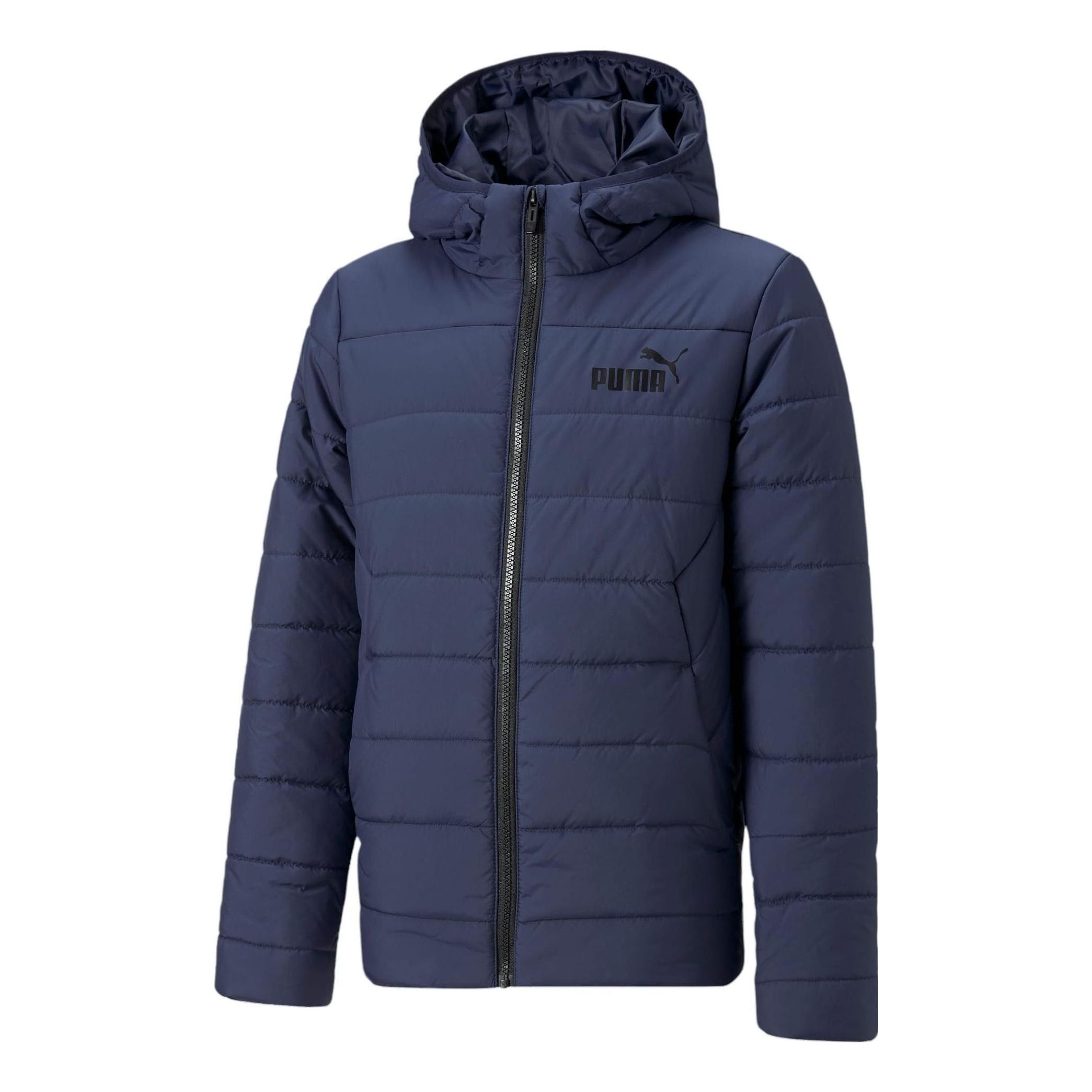 (GS) Puma Essentials Padded Jacket 'Navy' 670559-06 sold by KicksCrew