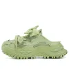 (WMNS) FILA FUSION Bianco Mule Slippers 'Green' T12W331302FWP sold by KicksCrew