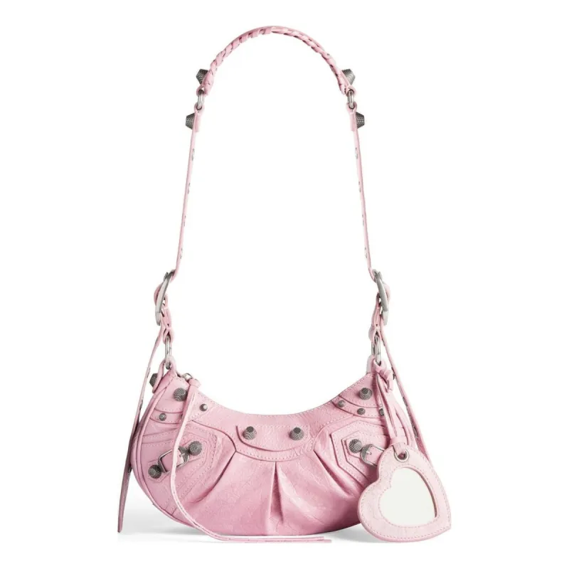 (WMNS) Balenciaga Le Cagole Xs Shoulder Bag 'Light Pink' 6713091VG9Y6904 sold by KicksCrew