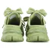 (WMNS) FILA FUSION Bianco Mule Slippers 'Green' T12W331302FWP sold by KicksCrew